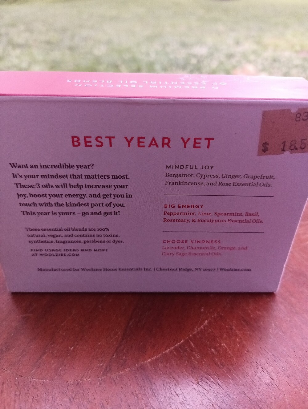 Essential Oils Set Best Year Yet Woolzies - Picture 2 of 2